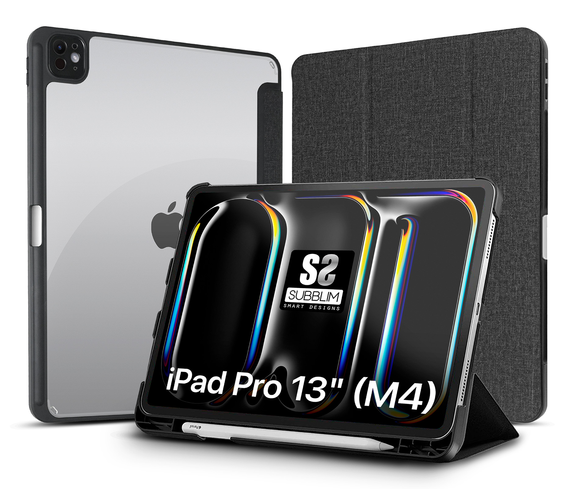 SUBBLIM funda de tablet Clear Shock Case Ipad Pro 12,9 2024