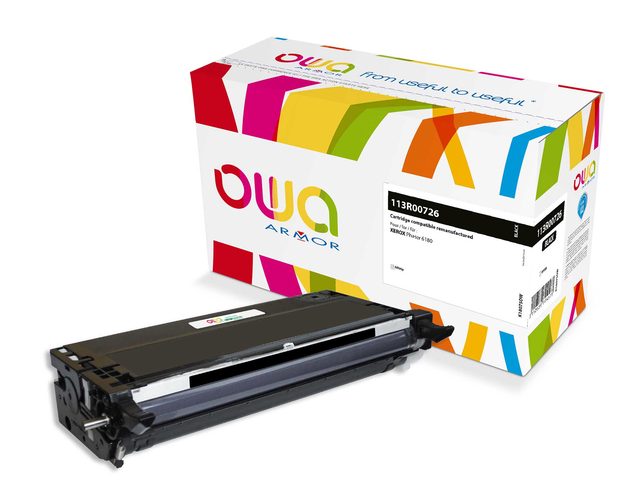 ARMOR Toner OWA remanufactured para XEROX 113R00726 Black