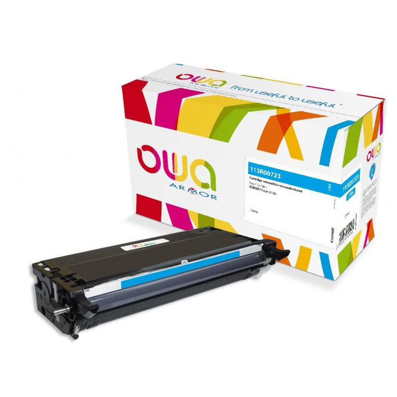 ARMOR Toner OWA remanufactured para XEROX 113R00723 Cyan
