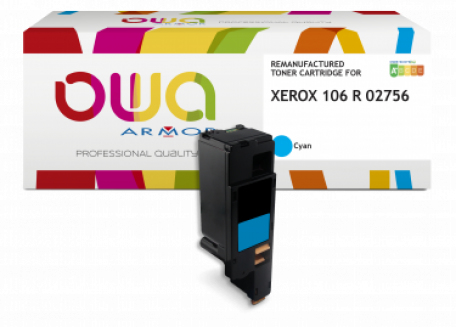 ARMOR Toner OWA remanufactured para XEROX 106R02756 Cyan