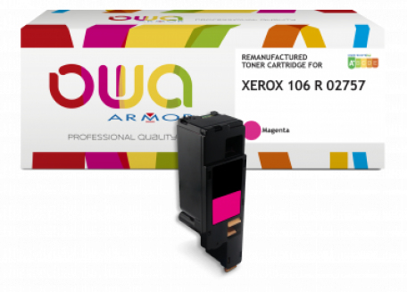 ARMOR Toner OWA remanufactured para XEROX 106R02757 Magenta