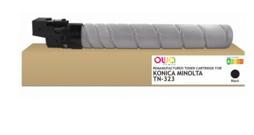 ARMOR OWA Toner remanufactured A87M050 para KONICA MINOLTA TN323 - Black 23000p