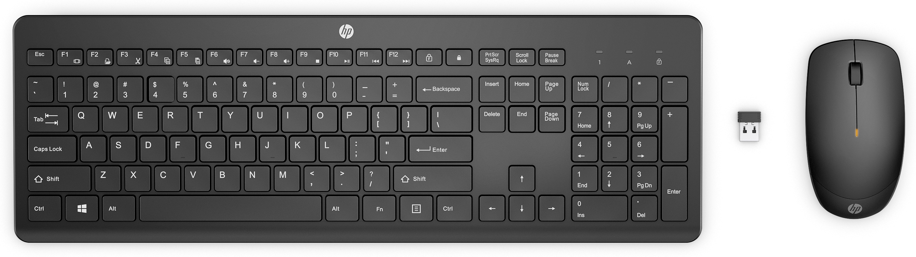 HP Combo 235 Teclado + Raton inalambricos