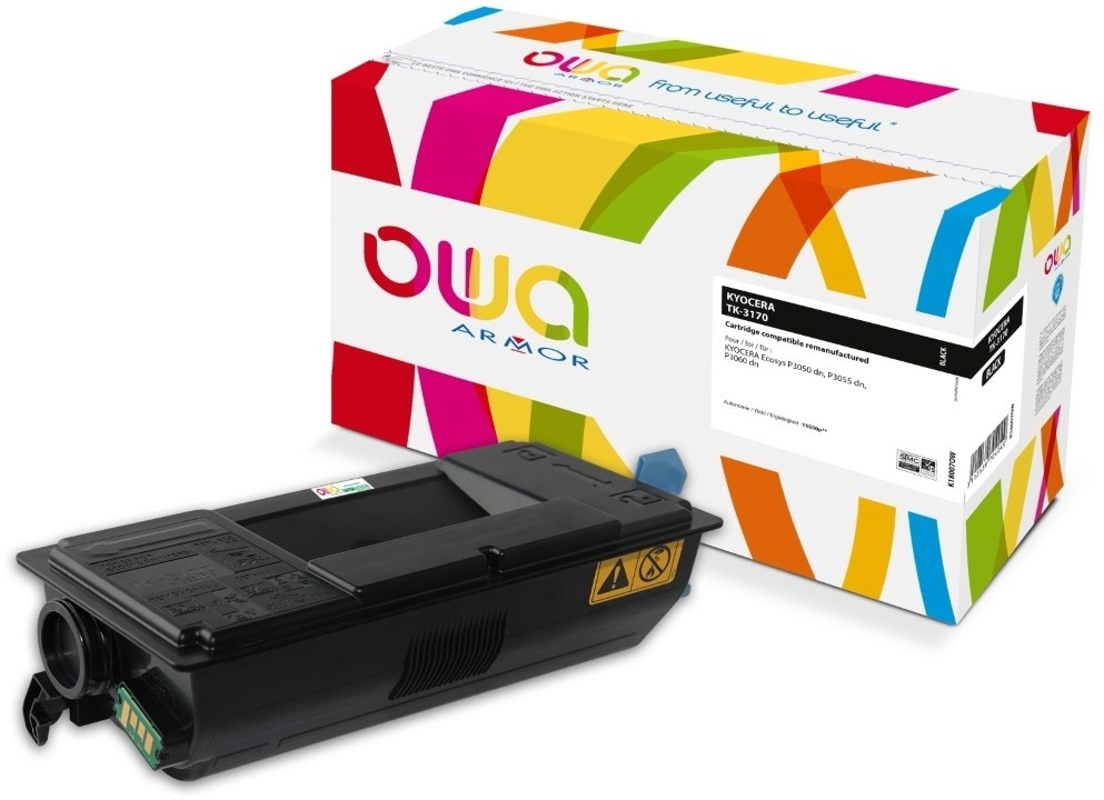 ARMOR OWA Toner remanufactured para KYOCERA TK3170 Black high capacity