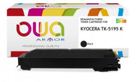 ARMOR OWA Toner remanufactured 1T02R40NL0 para KYOCERA TK5195 K Black 15000p