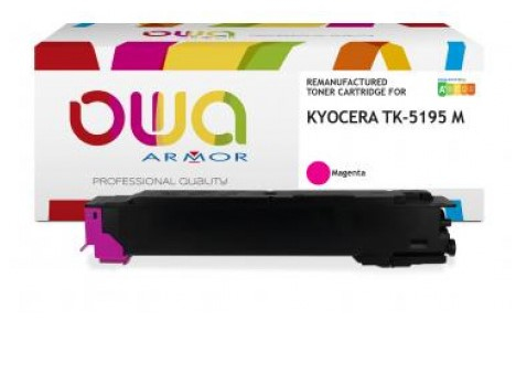 ARMOR OWA Toner remanufactured 1T02R4BNL0 para KYOCERA TK5195 M Magenta 7000p