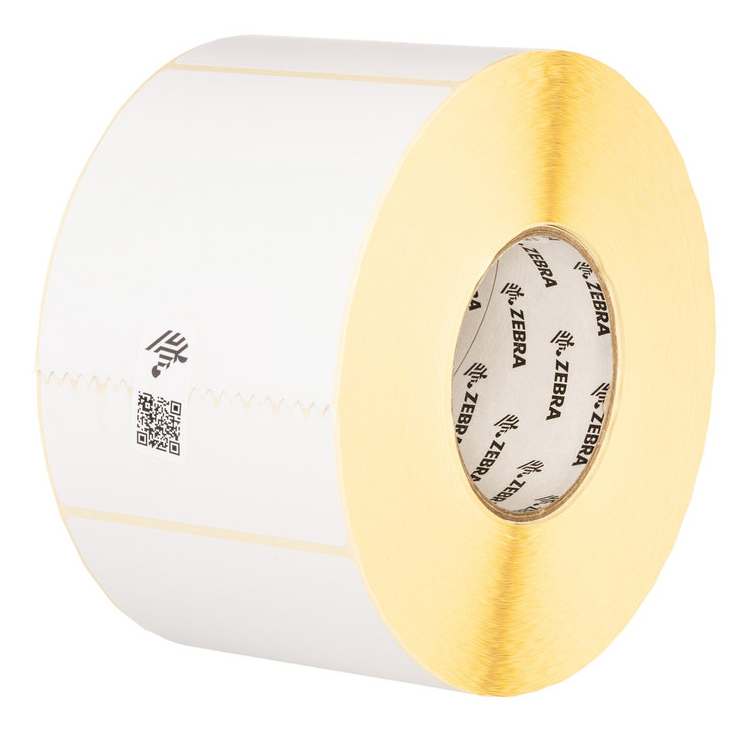 ZEBRA 8 Rollos etiquetas Z-Select 2000T core 51x25mm 8x2.580 Et (requiere ribbon)