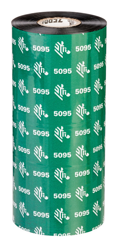 ZEBRA Cinta de transferencia térmica Resina 5095Serie 4.33" X 110MM X 450M (Caja 6 ud)