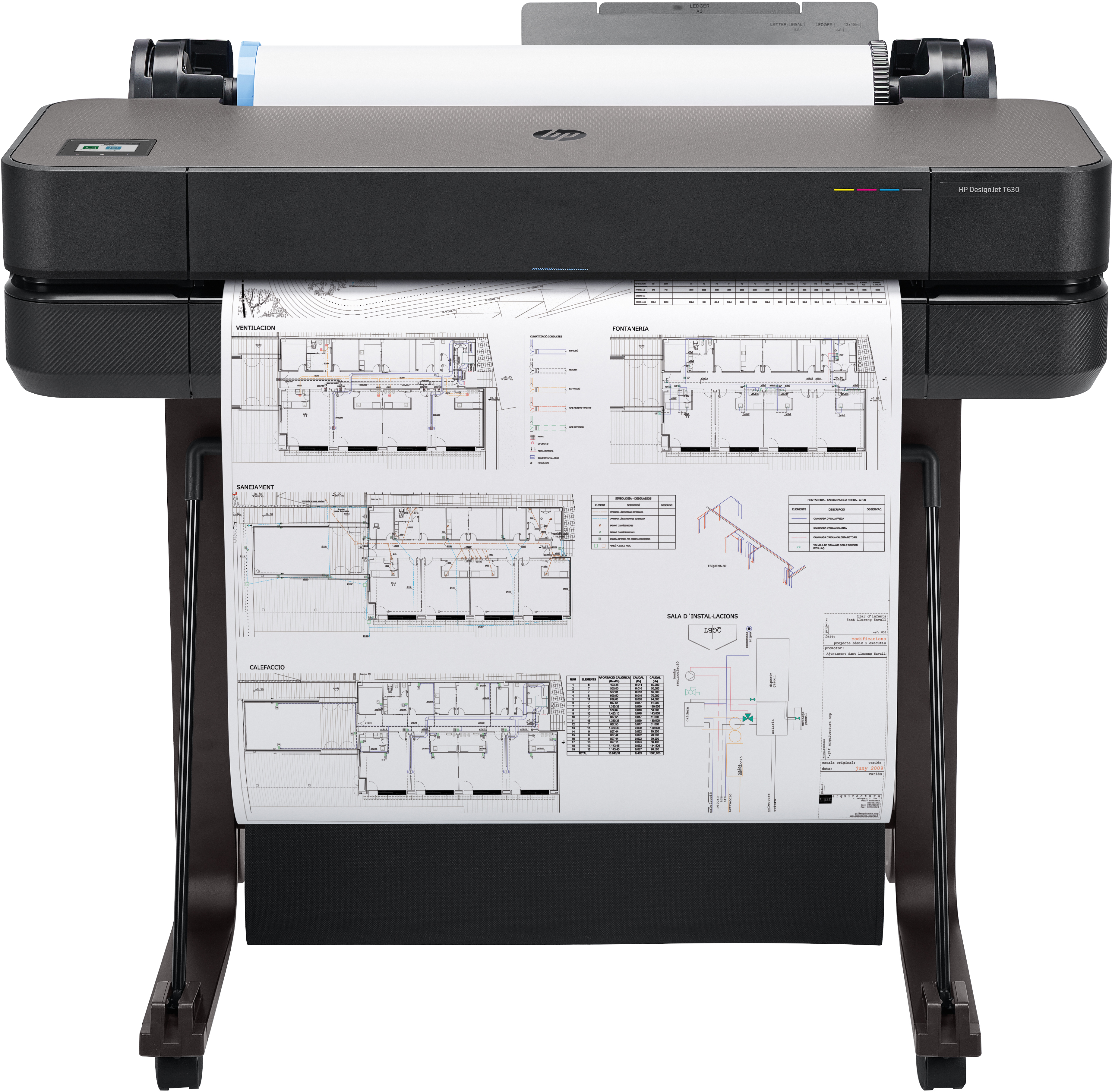 HP DesignJet T630 24-in Printer