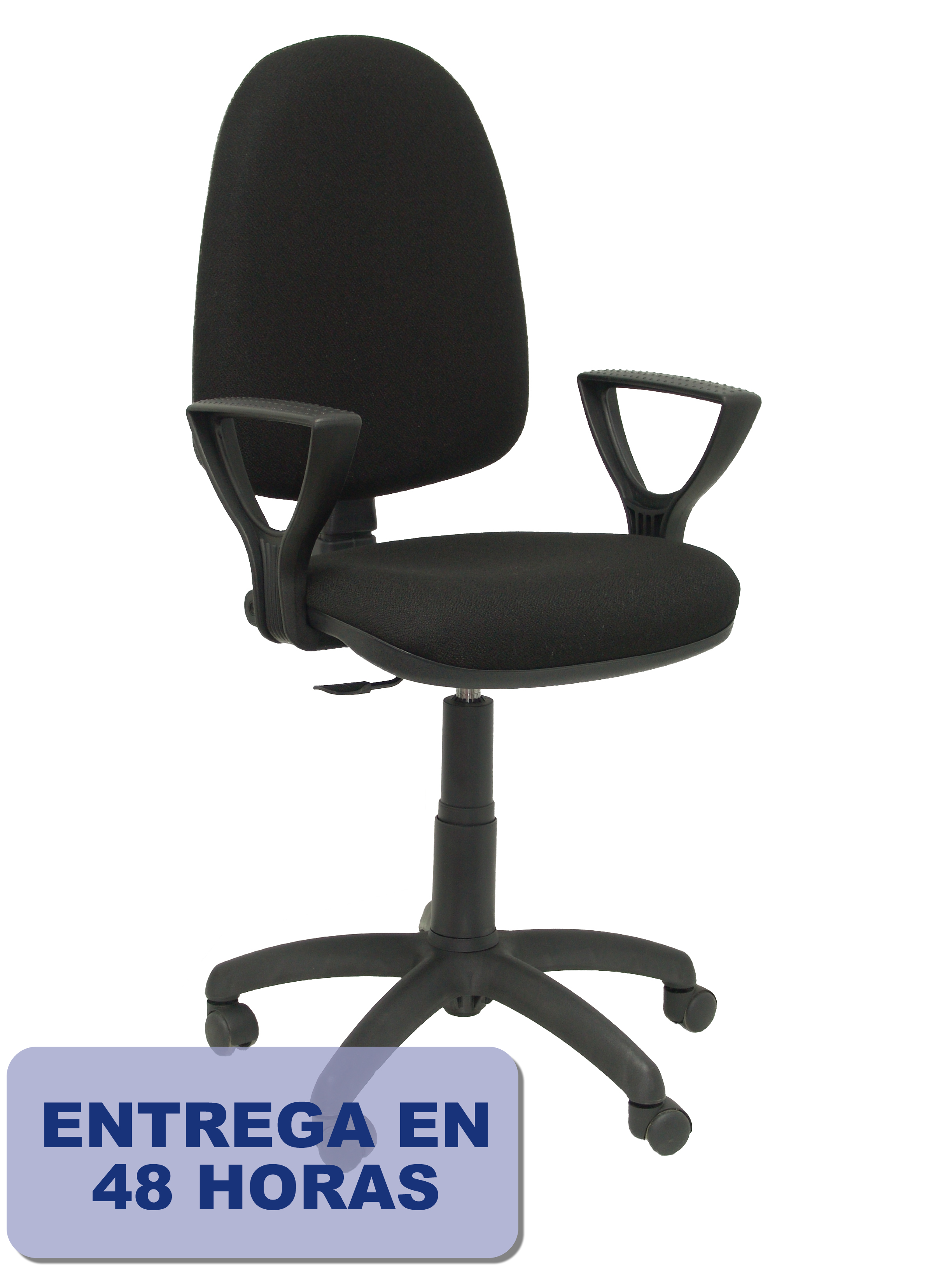 PIQUERAS Y CRESPO Silla Aýna bali negro con brazos