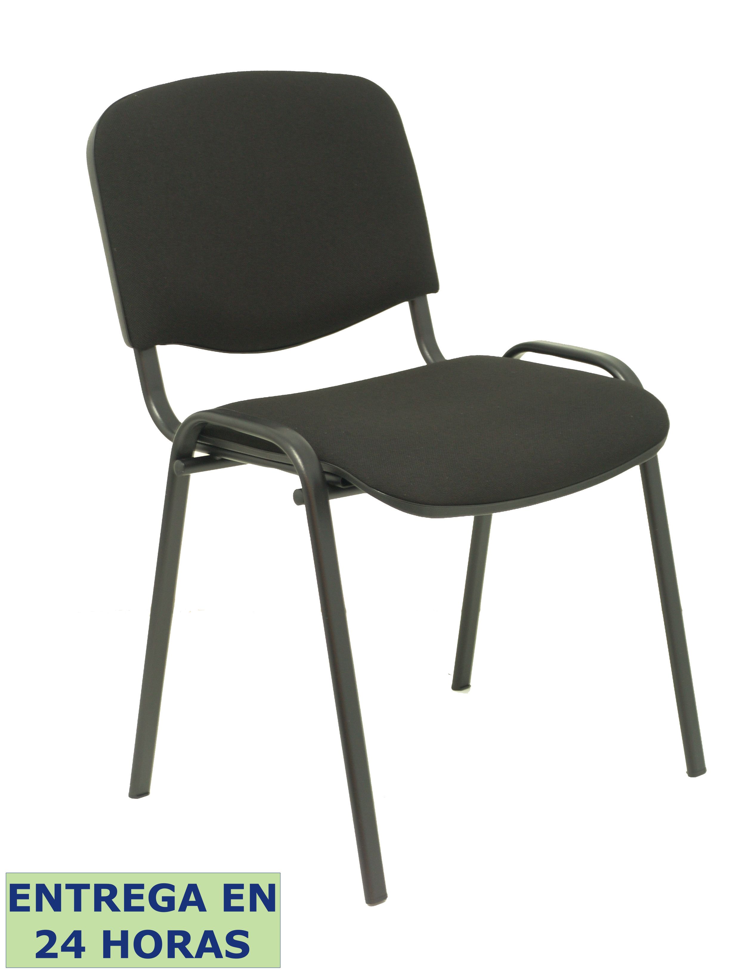 PIQUERAS Y CRESPO Pack 4 Sillas Iso aran negro