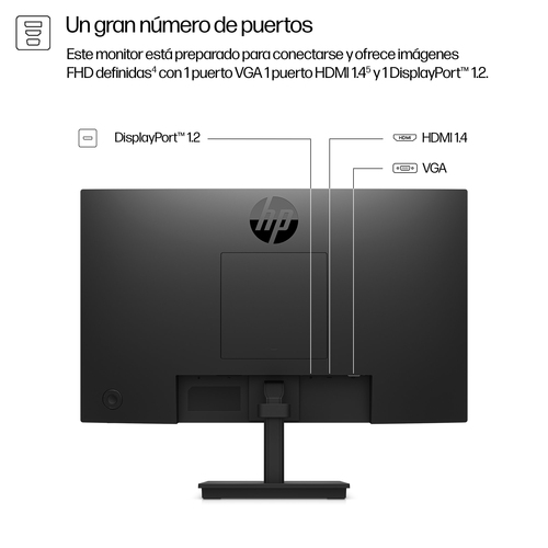 HP Monitor Series 3 PRO 322PF / 21,5" / FHD / VGA-HDMI-DisplayPort