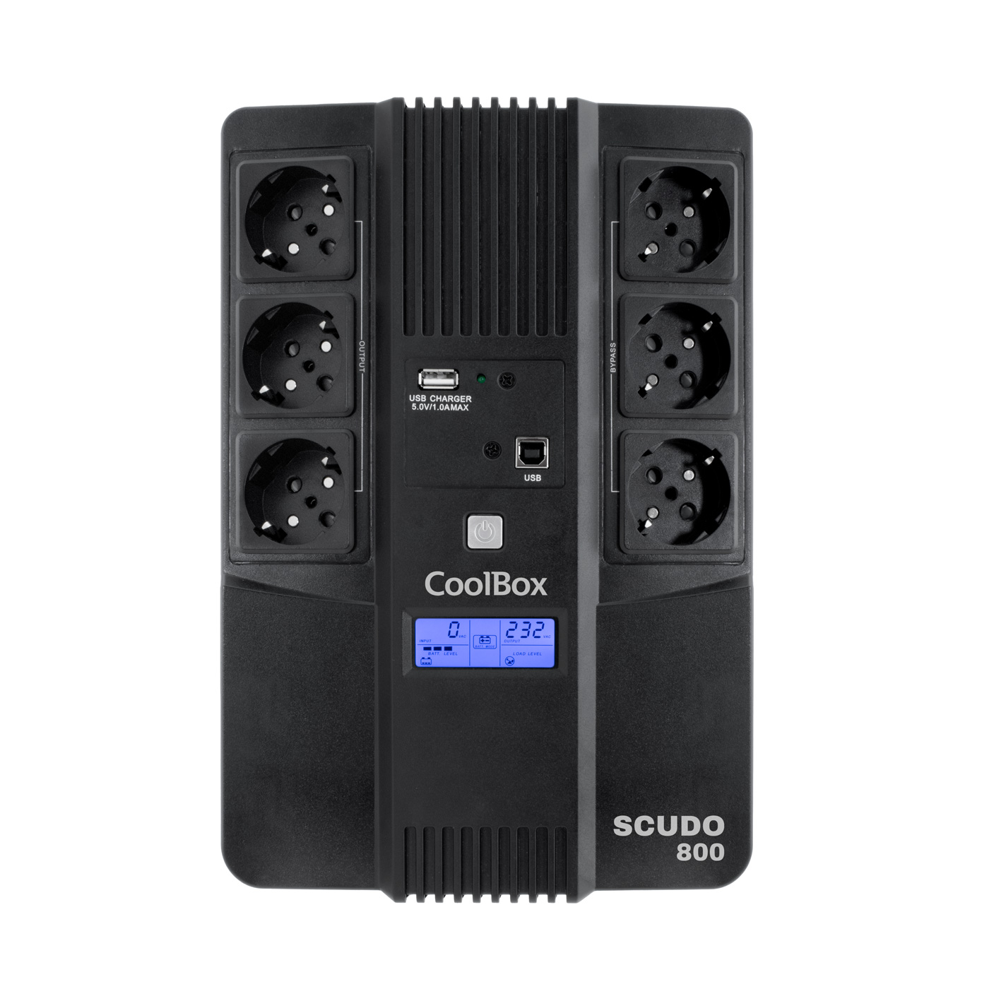 COOLBOX SAI  SCUDO3 800VA LCD