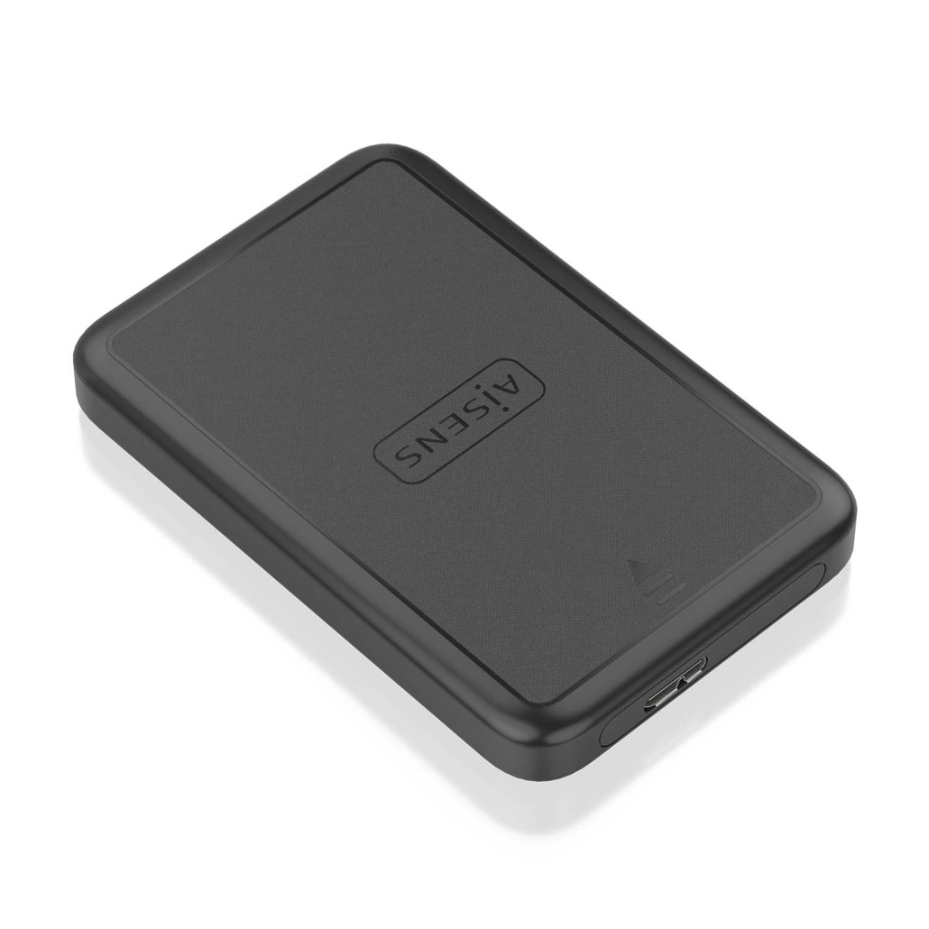 AISENS - CAJA EXTERNA 2,5" ASE-2519B 9.5MM SATA A USB 3.0/USB3.1 GEN1, NEGRA