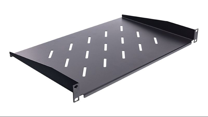 PHASAK Bandeja 1U fija para mural Phasak 270 mm. Negra
