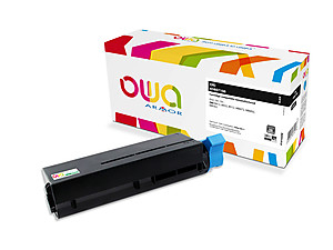 ARMOR Toner OWA remanufacturado Negro Alta 45807106 OKI B412, B432, B512, MB472, MB492dn, MB562 7000p
