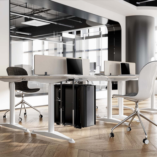 AISENS - SOPORTE ALTURA PERSONALIZABLE PARA CPU POR DEBAJO DE ESCRITORIO