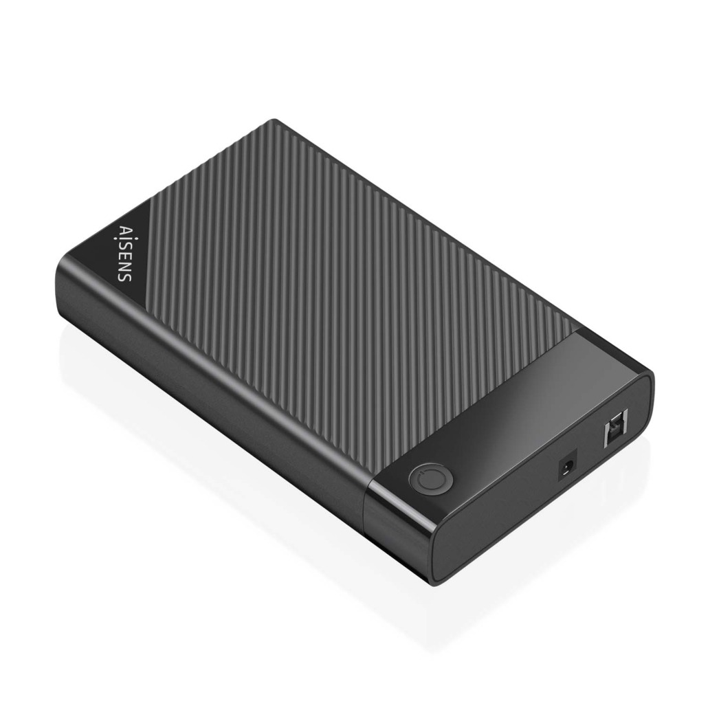 AISENS - CAJA EXTERNA 3,5" ASE-3529B SATA A USB 3.0/USB3.1 GEN1, NEGRA
