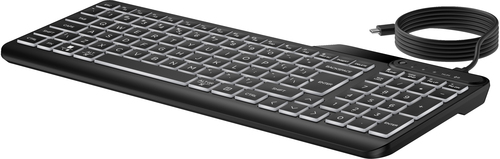 HP Teclado 405 multidispositivo retroiluminado