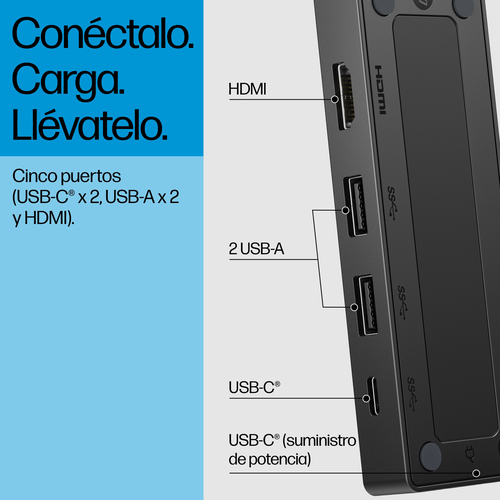 HP Hub multipuerto USB-C