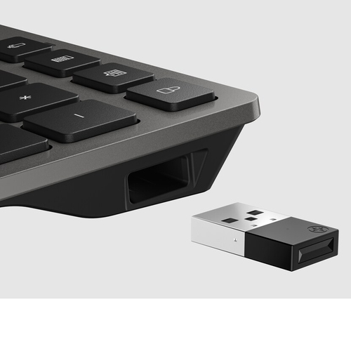 HP Teclado 720 recargable multidispositivo inalambrico