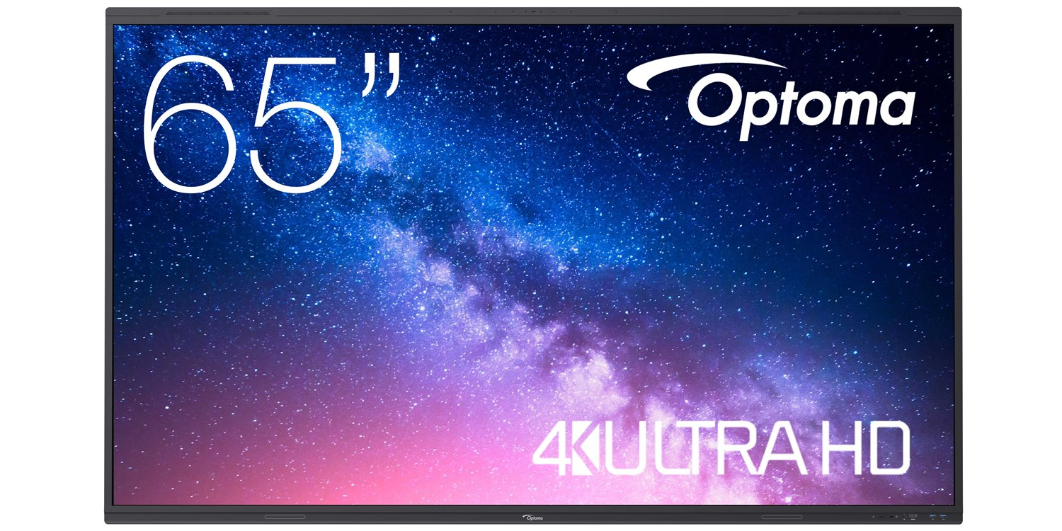 OPTOMA Pantalla interactiva 5653RK LED / 65" / 8GB / 64GB / 4K / Android 11 / TACTIL
