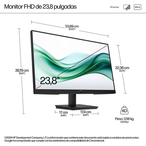 HP Monitor 324PV G5 / 23,8" / FHD / VGA-HDMI