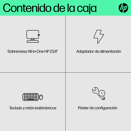 HP All in One 24-CR0046ns i5-1335U / 16GB / 512SSD / W11 Home / 23,8"
