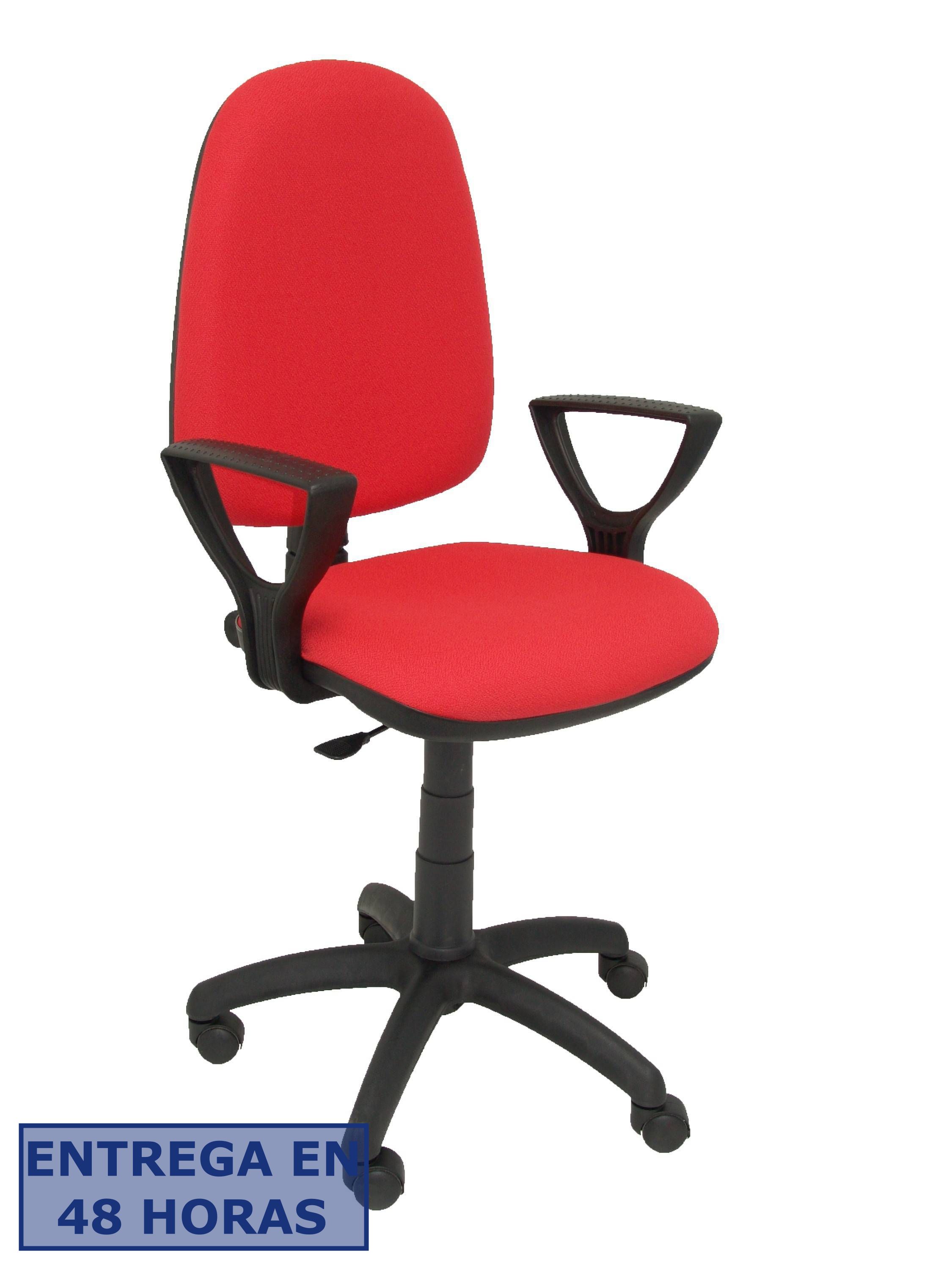 PIQUERAS Y CRESPO Silla Aýna bali rojo con brazos