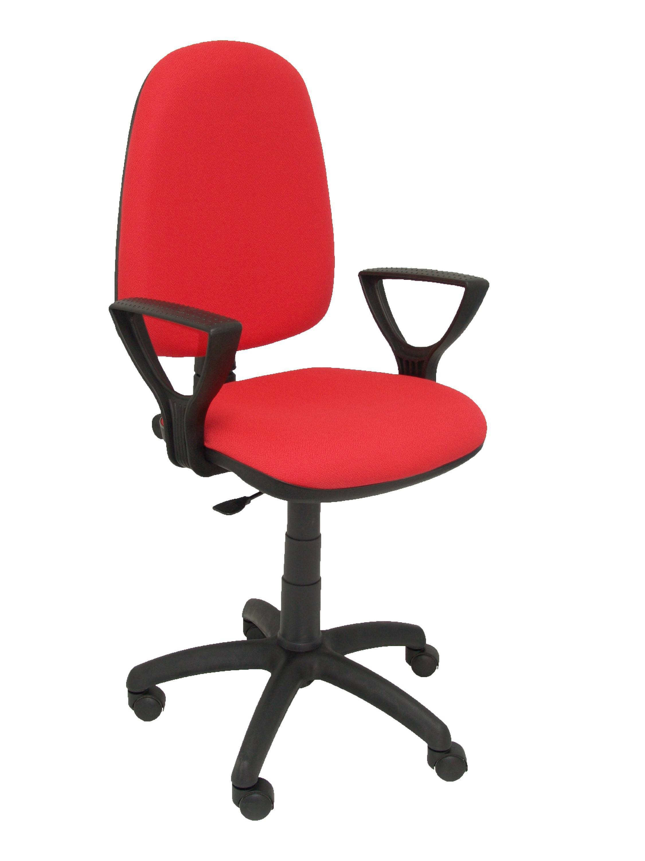 PIQUERAS Y CRESPO Silla Aýna bali rojo con brazos