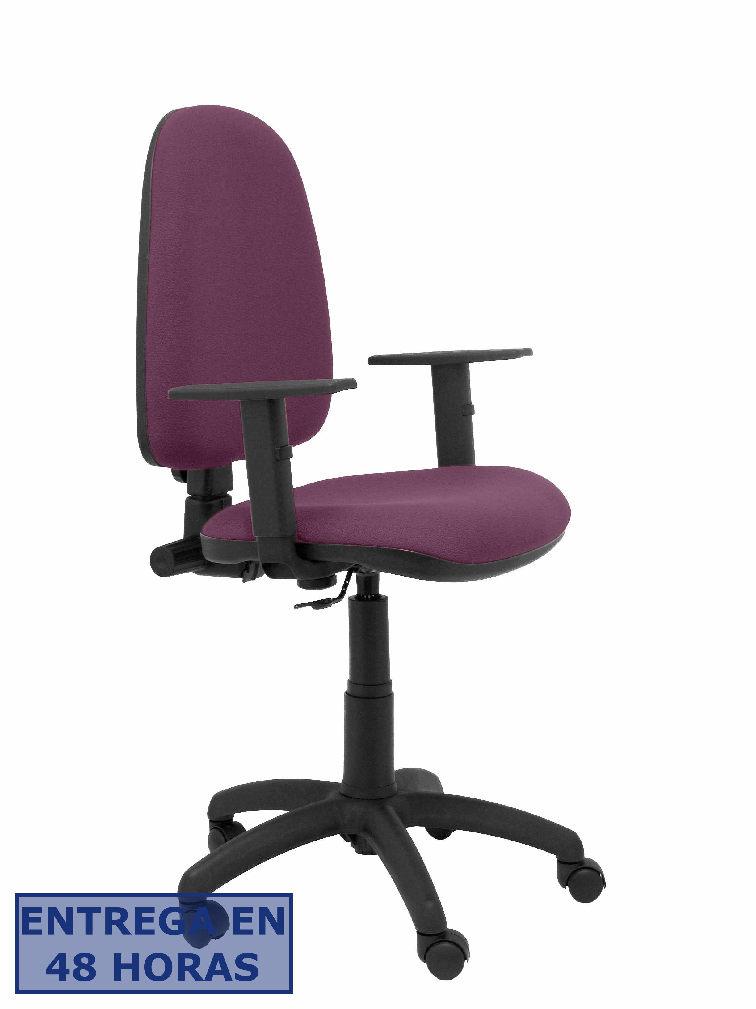 PIQUERAS Y CRESPO Silla Aýna bali morado brazos regulables