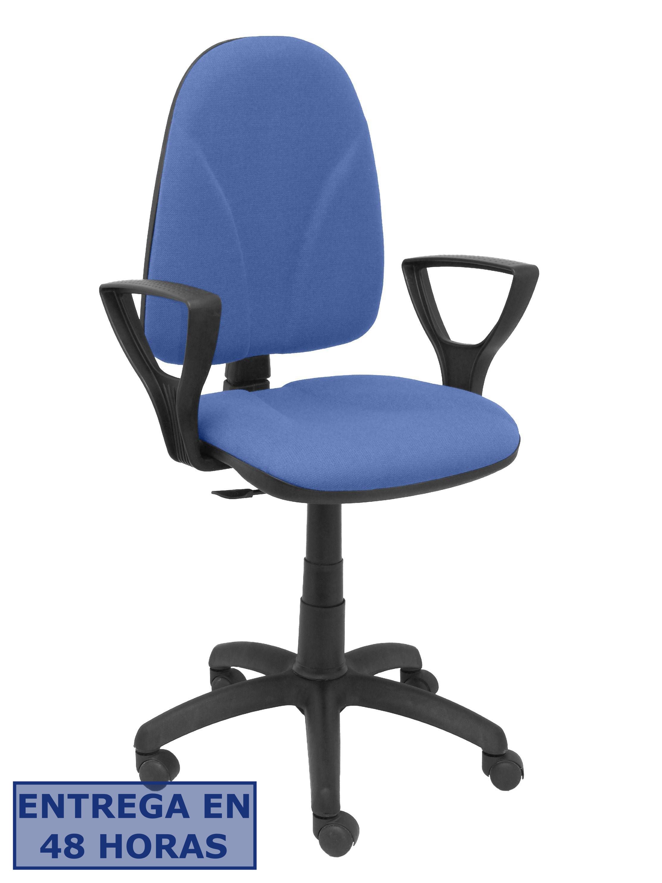 PIQUERAS Y CRESPO Silla Algarra CP bali azul marino brazos fijos