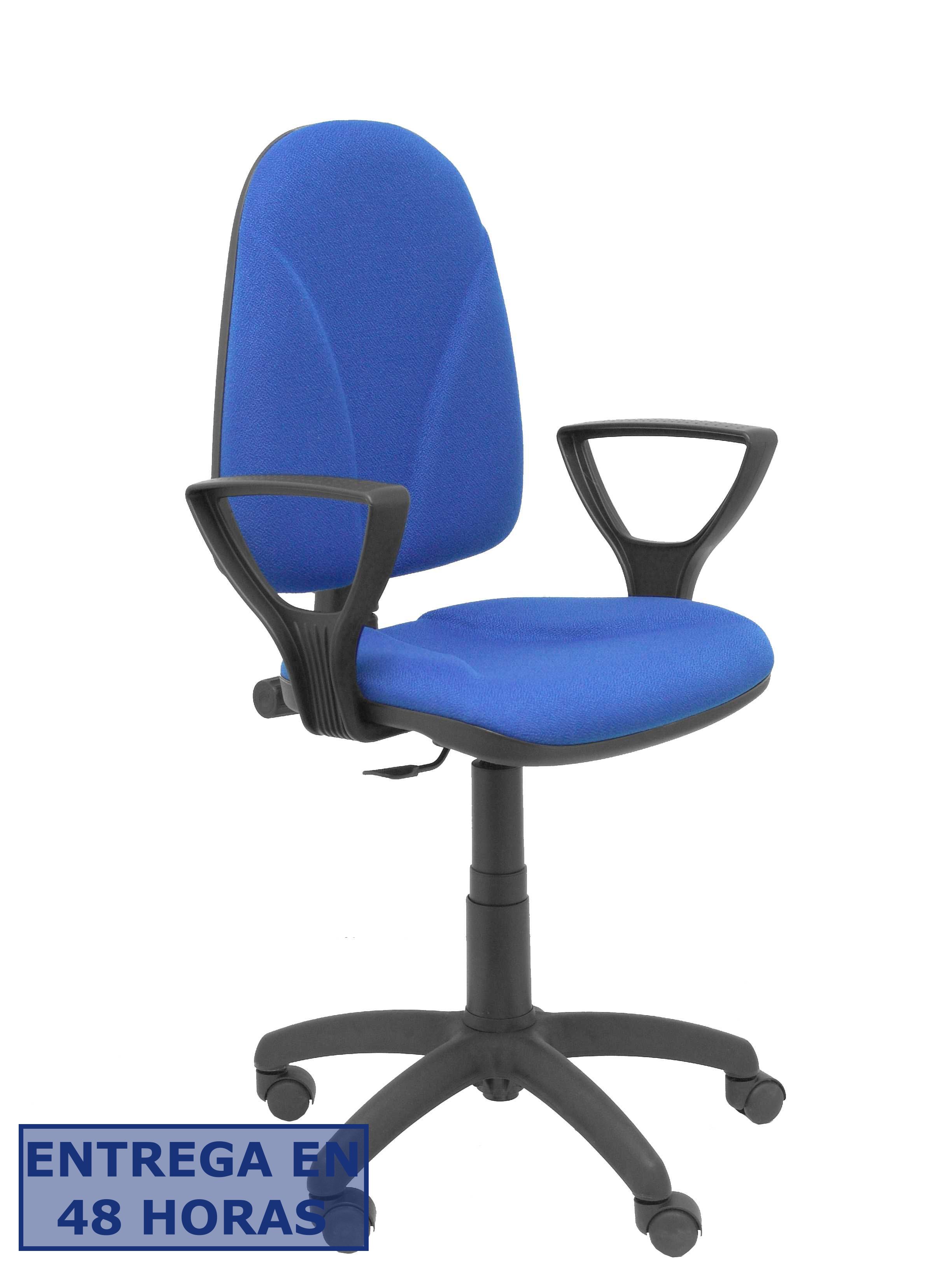 PIQUERAS Y CRESPO Silla Algarra CP bali azul brazos fijos