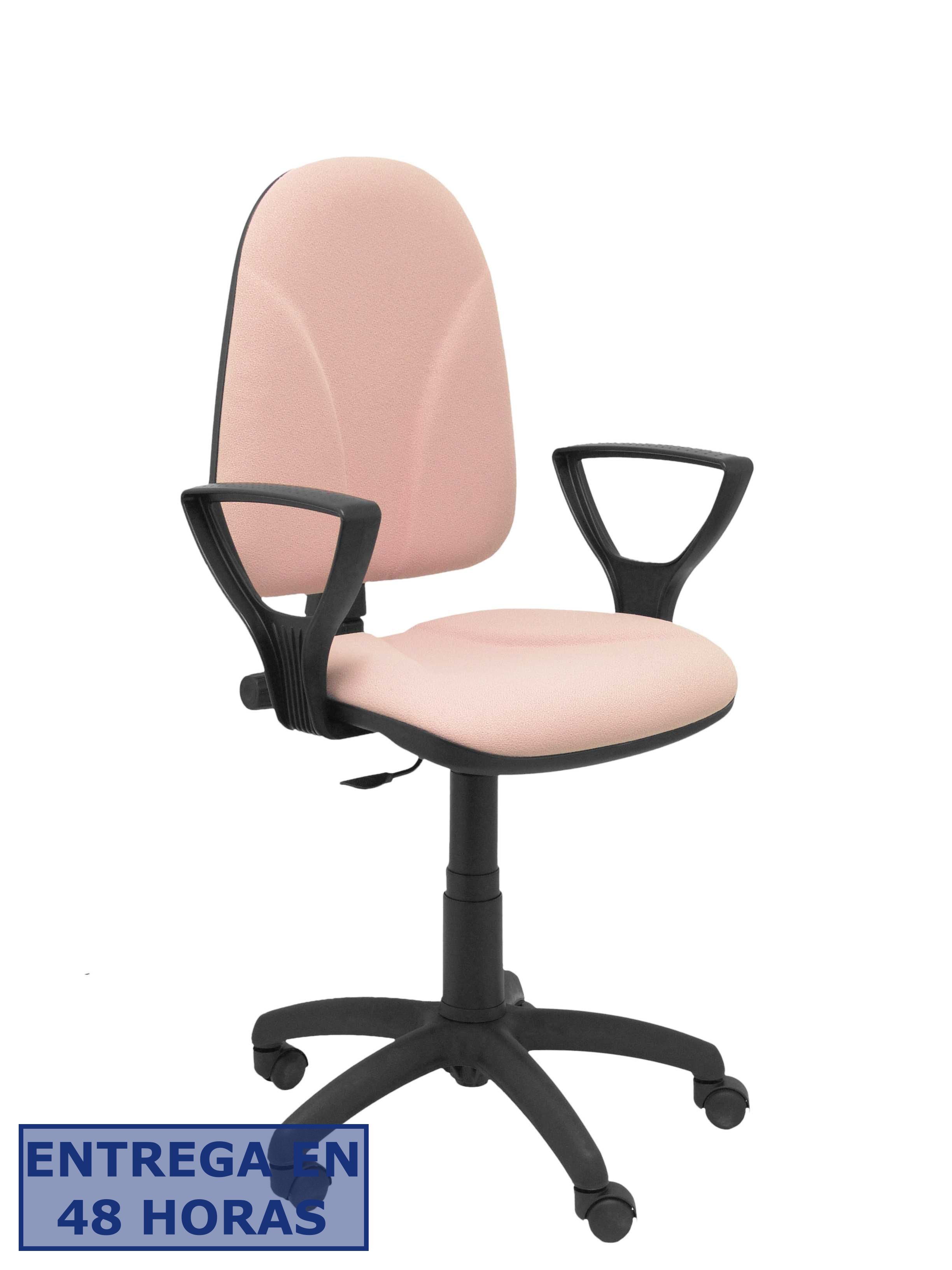 PIQUERAS Y CRESPO Silla Algarra CP bali rosa brazos fijos