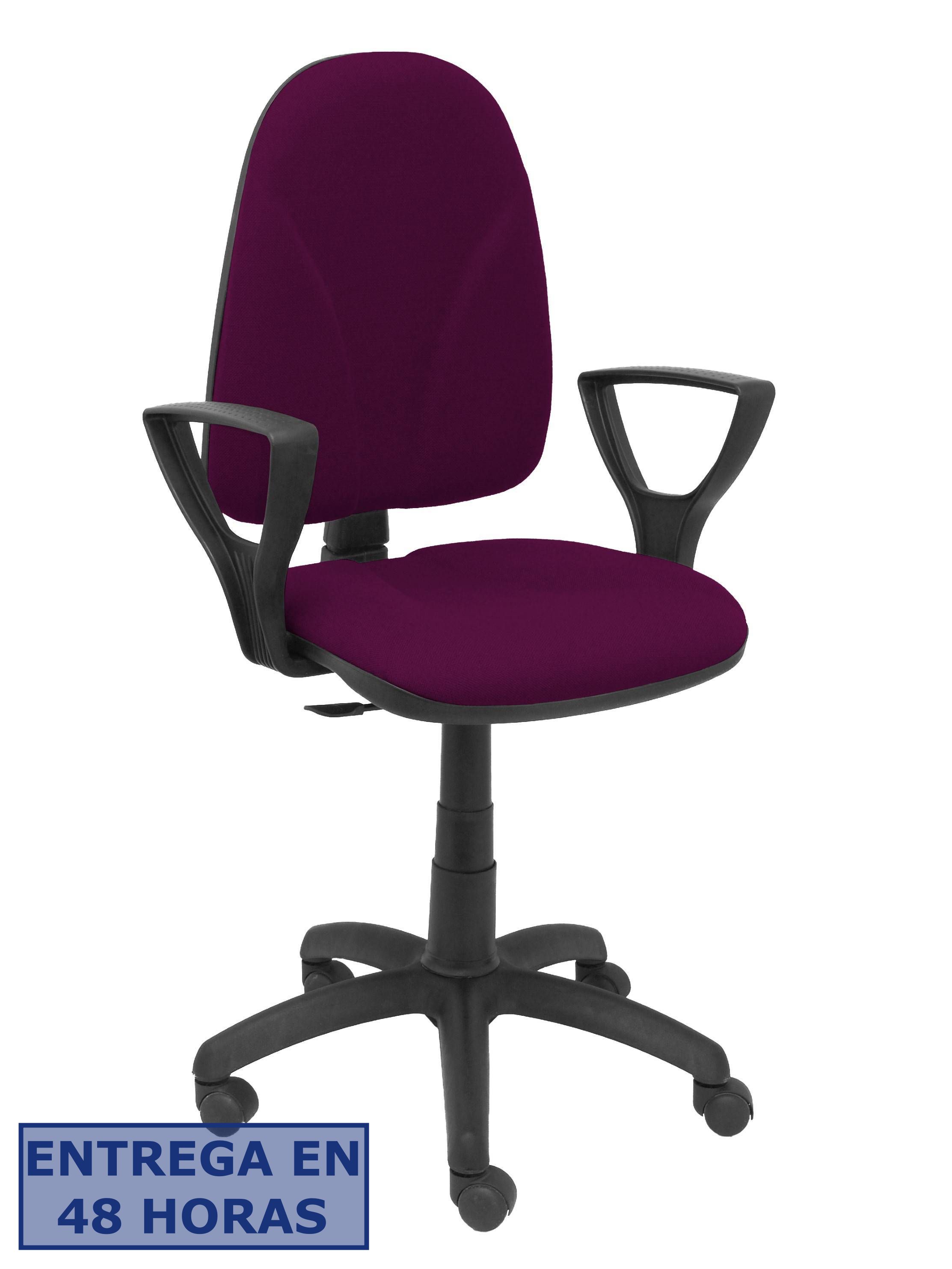 PIQUERAS Y CRESPO Silla Algarra CP bali morado brazos fijos