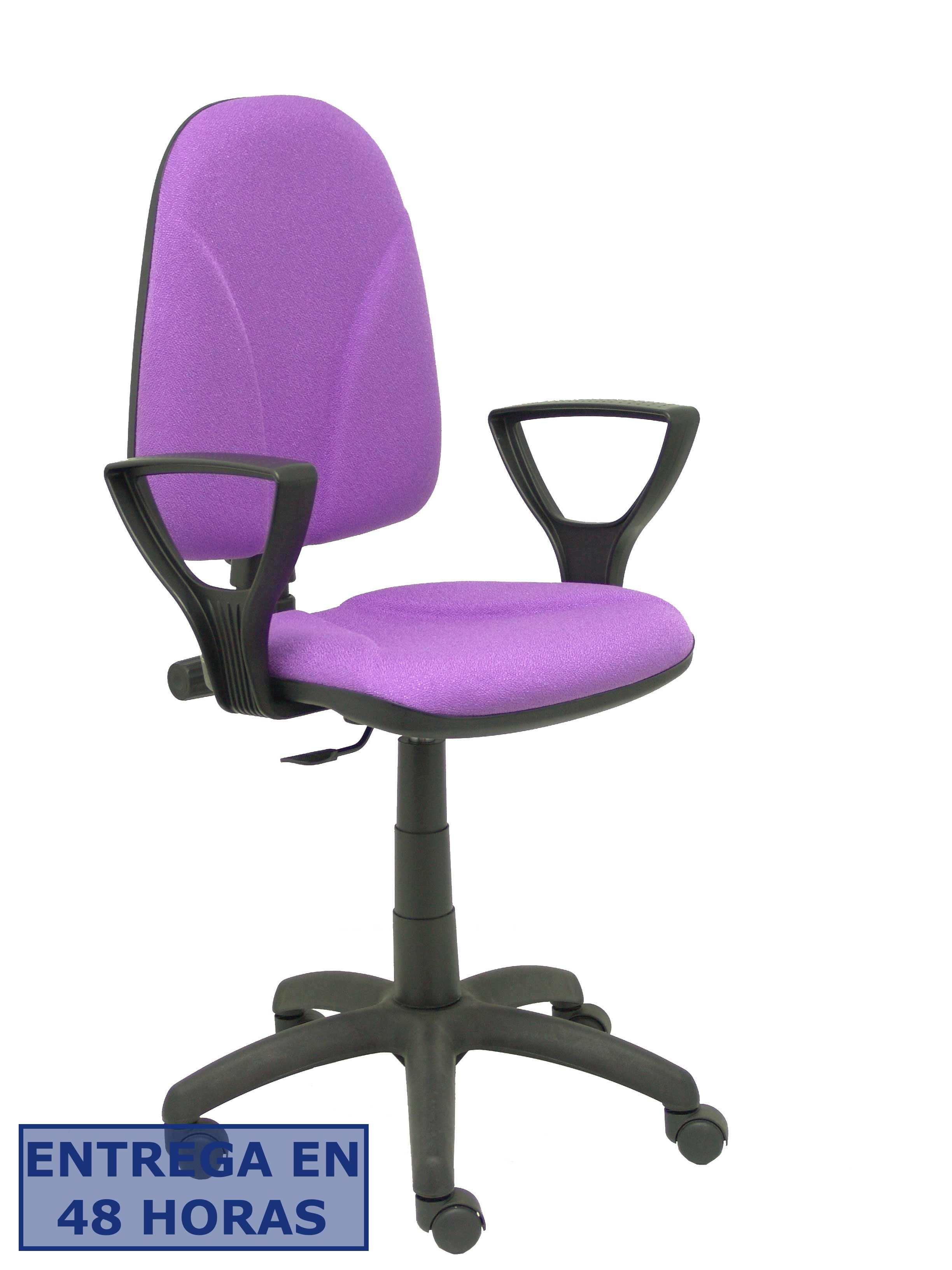 PIQUERAS Y CRESPO Silla Algarra CP bali lila brazos fijos