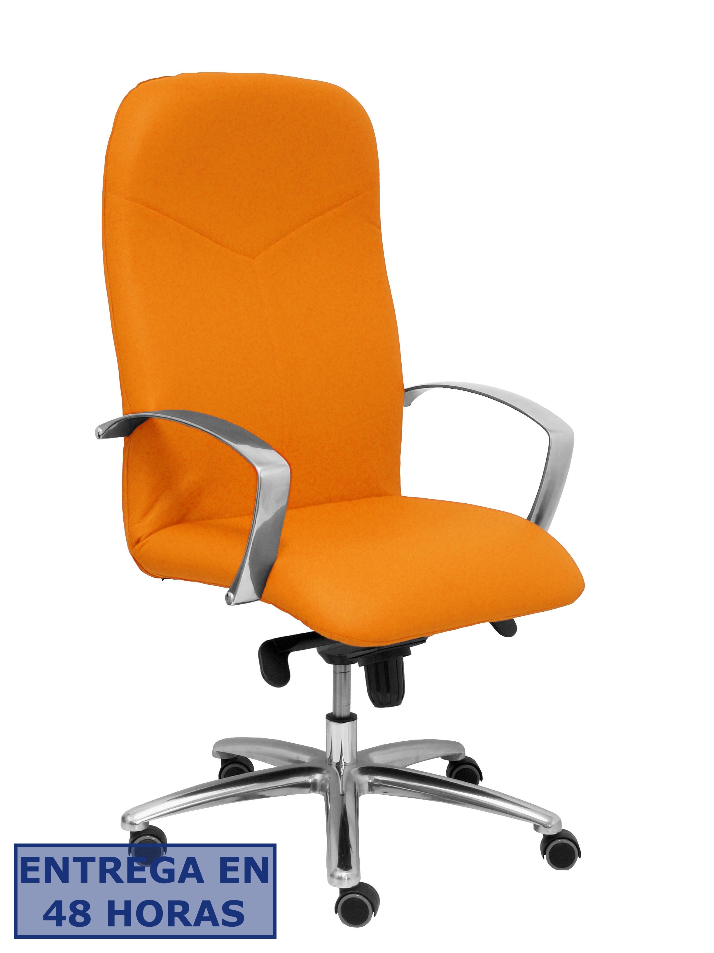 PIQUERAS Y CRESPO Sillon Caudete similpiel naranja