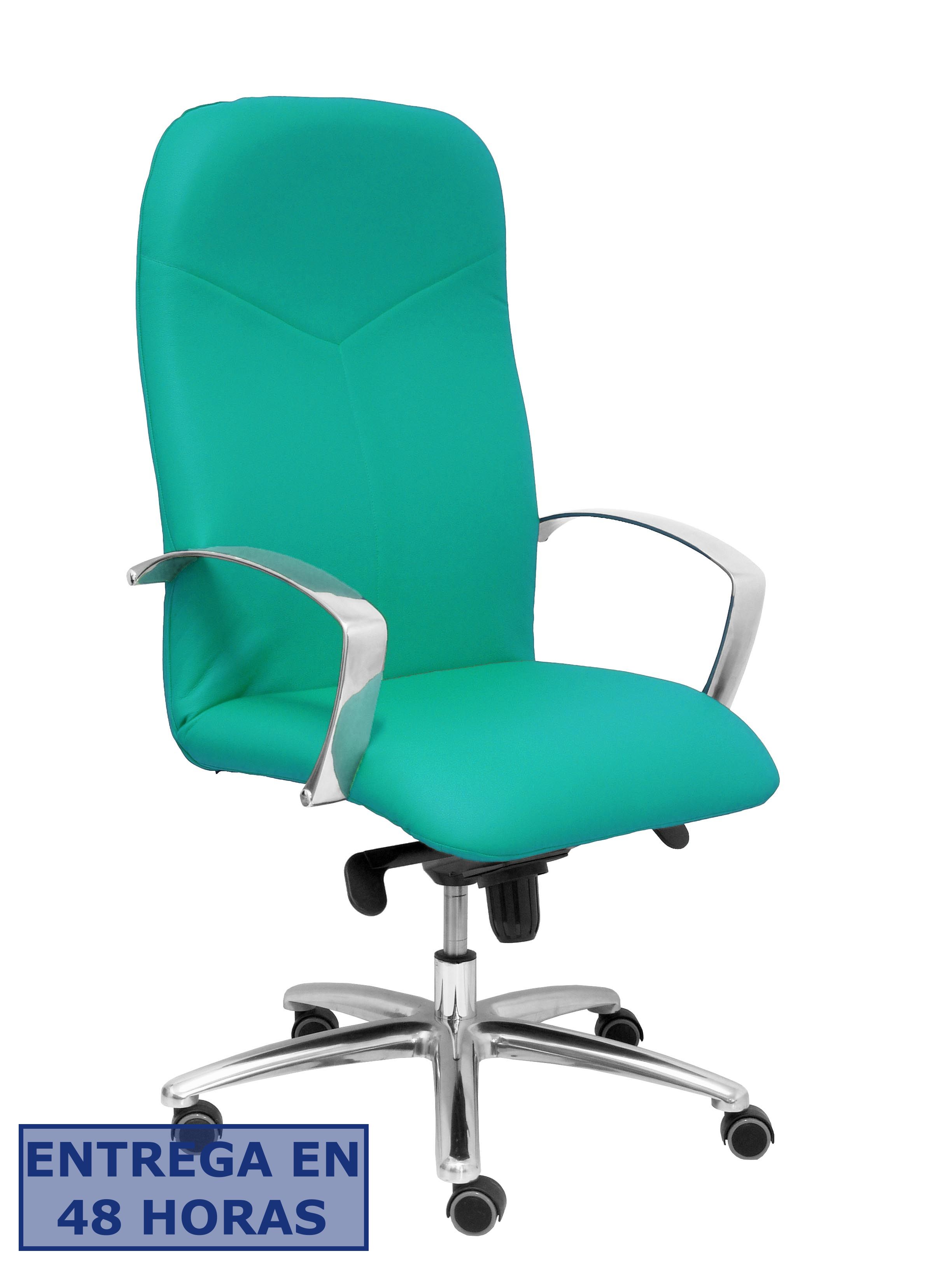 PIQUERAS Y CRESPO Sillon Caudete similpiel turquesa