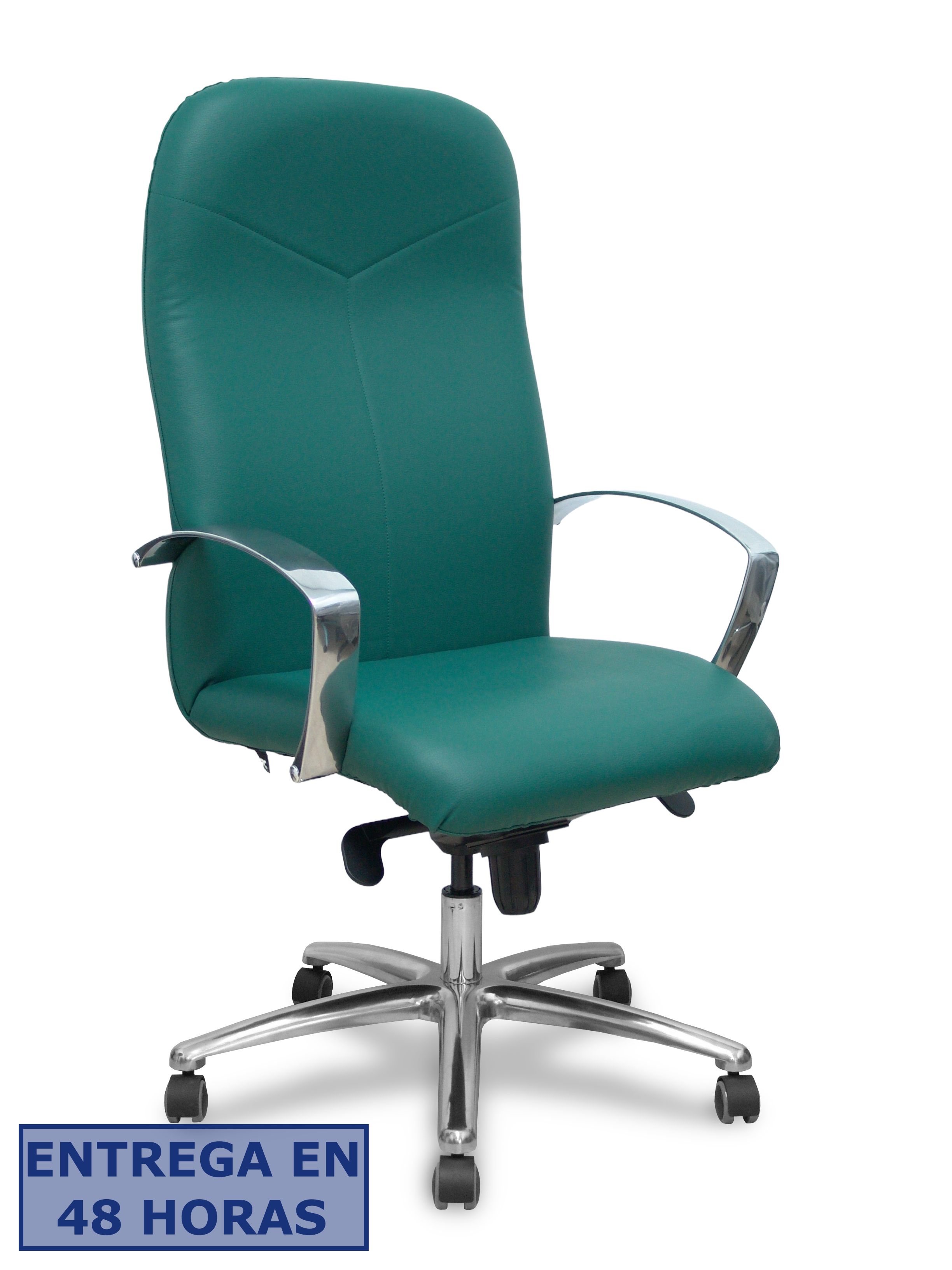 PIQUERAS Y CRESPO Sillon Caudete similpiel verde botella