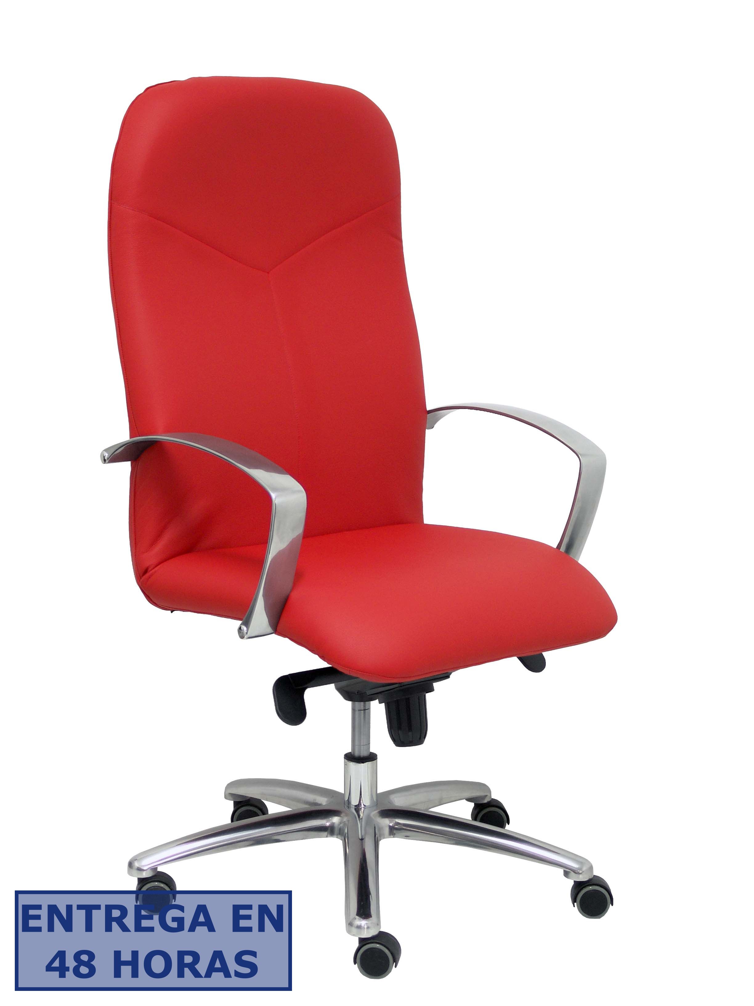 PIQUERAS Y CRESPO Sillon Caudete similpiel rojo