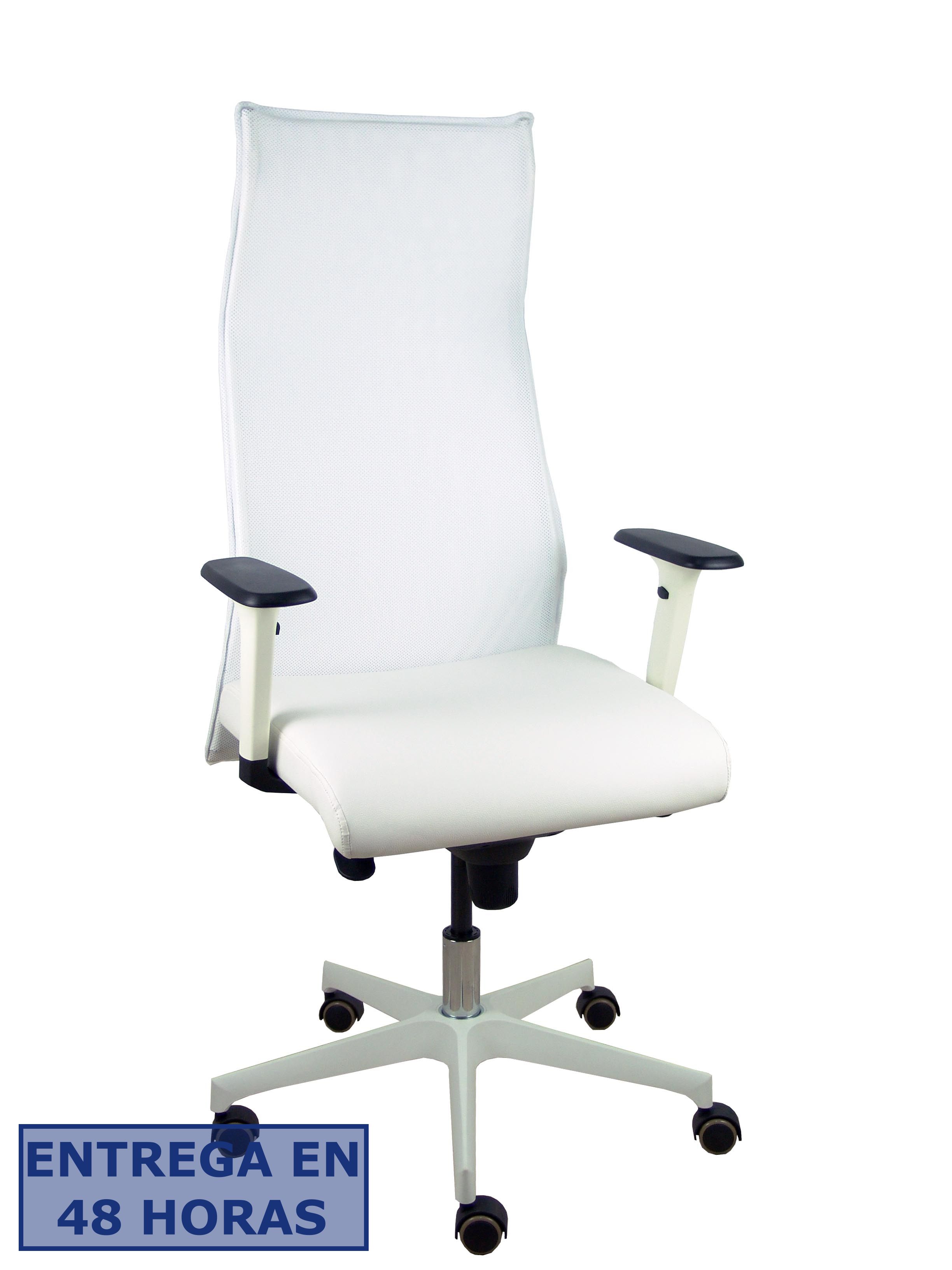 PIQUERAS Y CRESPO Sillon Sahuco blanco similpiel blanco