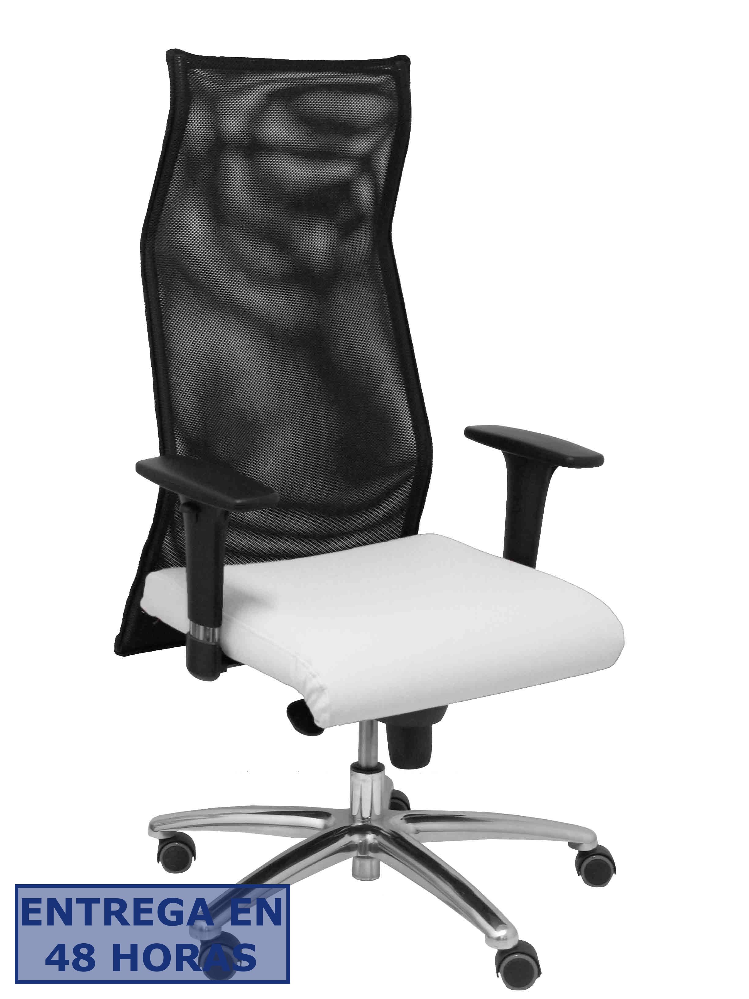 PIQUERAS Y CRESPO Sillon Sahuco similpiel blanco