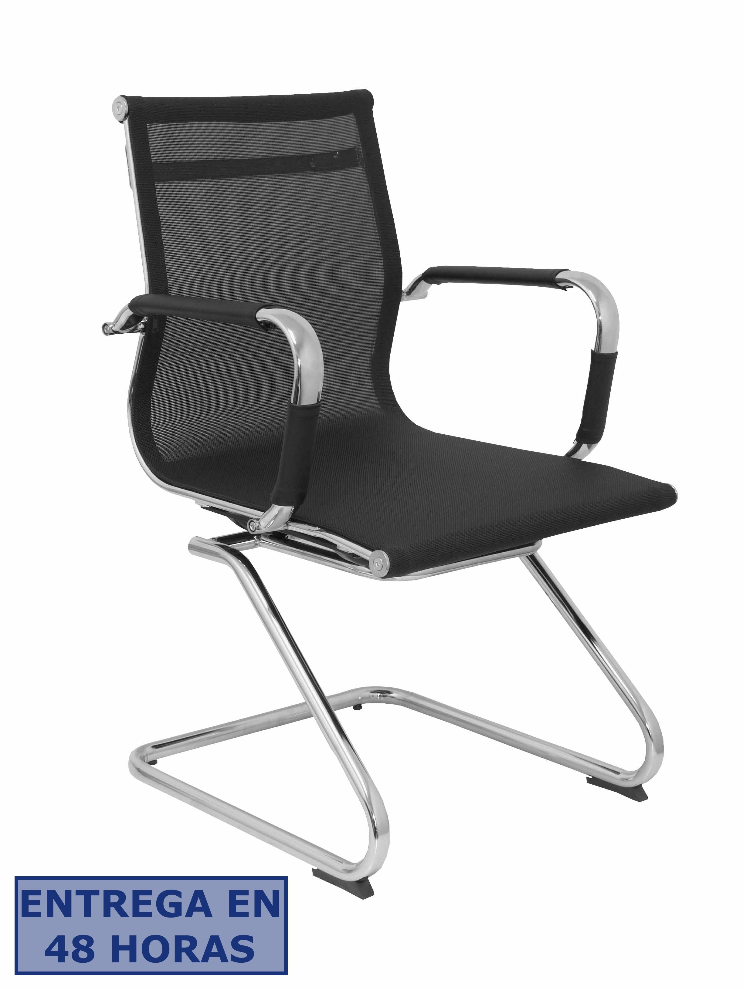 PIQUERAS Y CRESPO Sillon Barrax confidente patin malla negro ¡Ultimas unidades!!