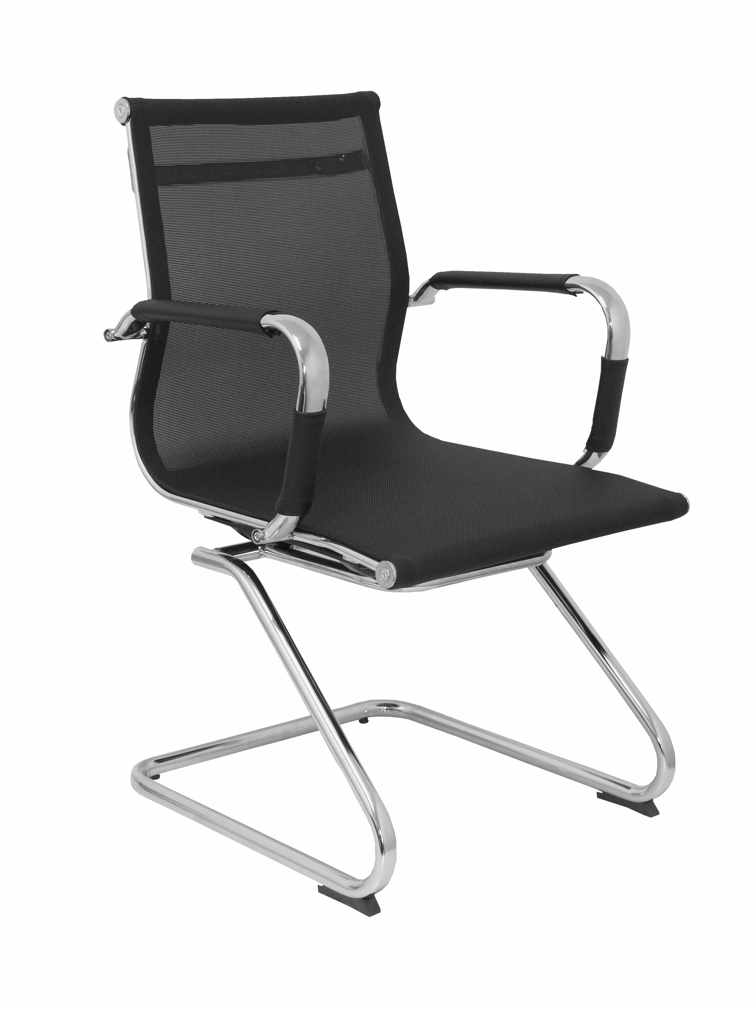 PIQUERAS Y CRESPO Sillon Barrax confidente patin malla negro ¡Ultimas unidades!!