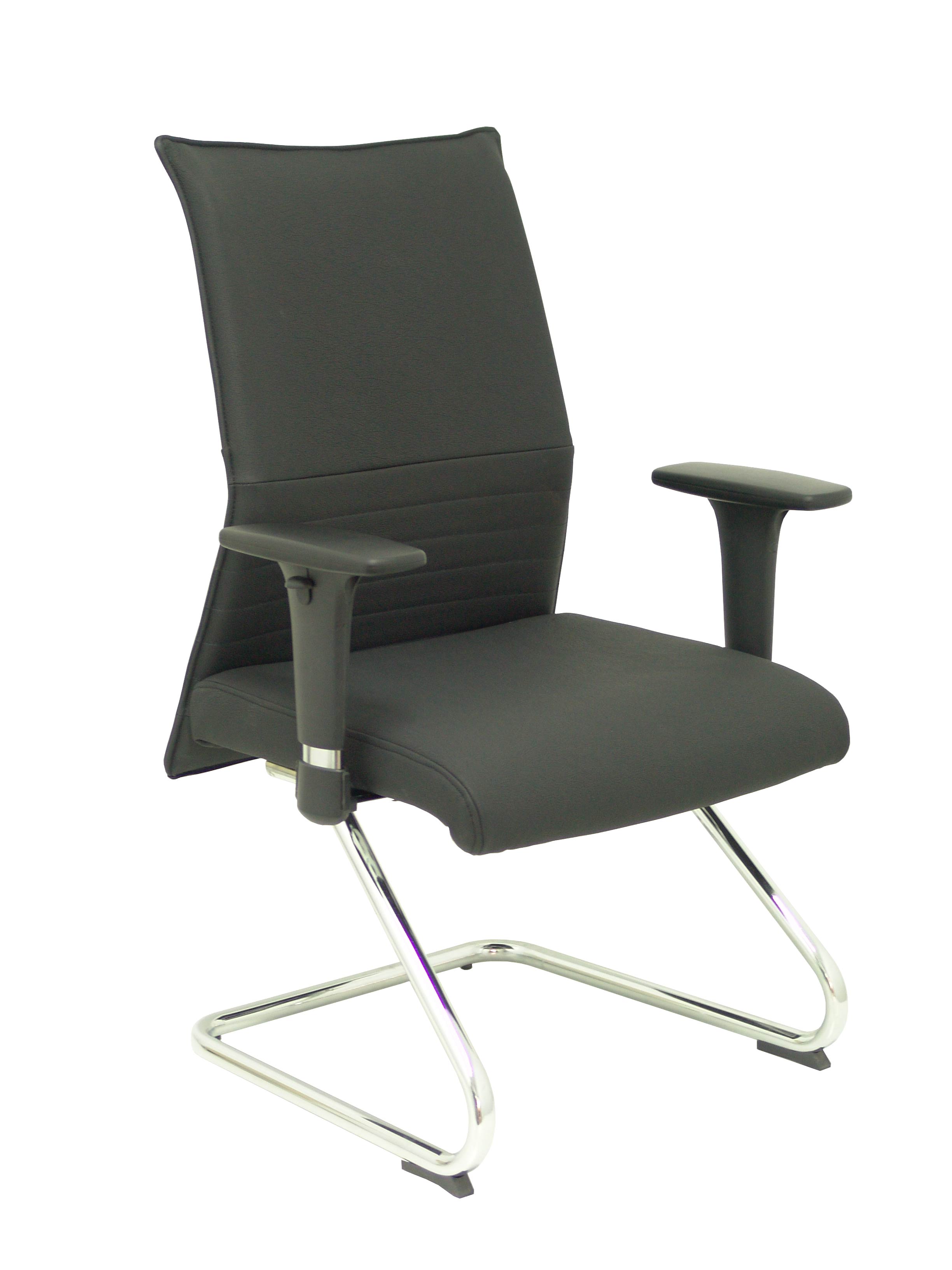 PIQUERAS Y CRESPO Sillon Albacete confidente patin piel negro