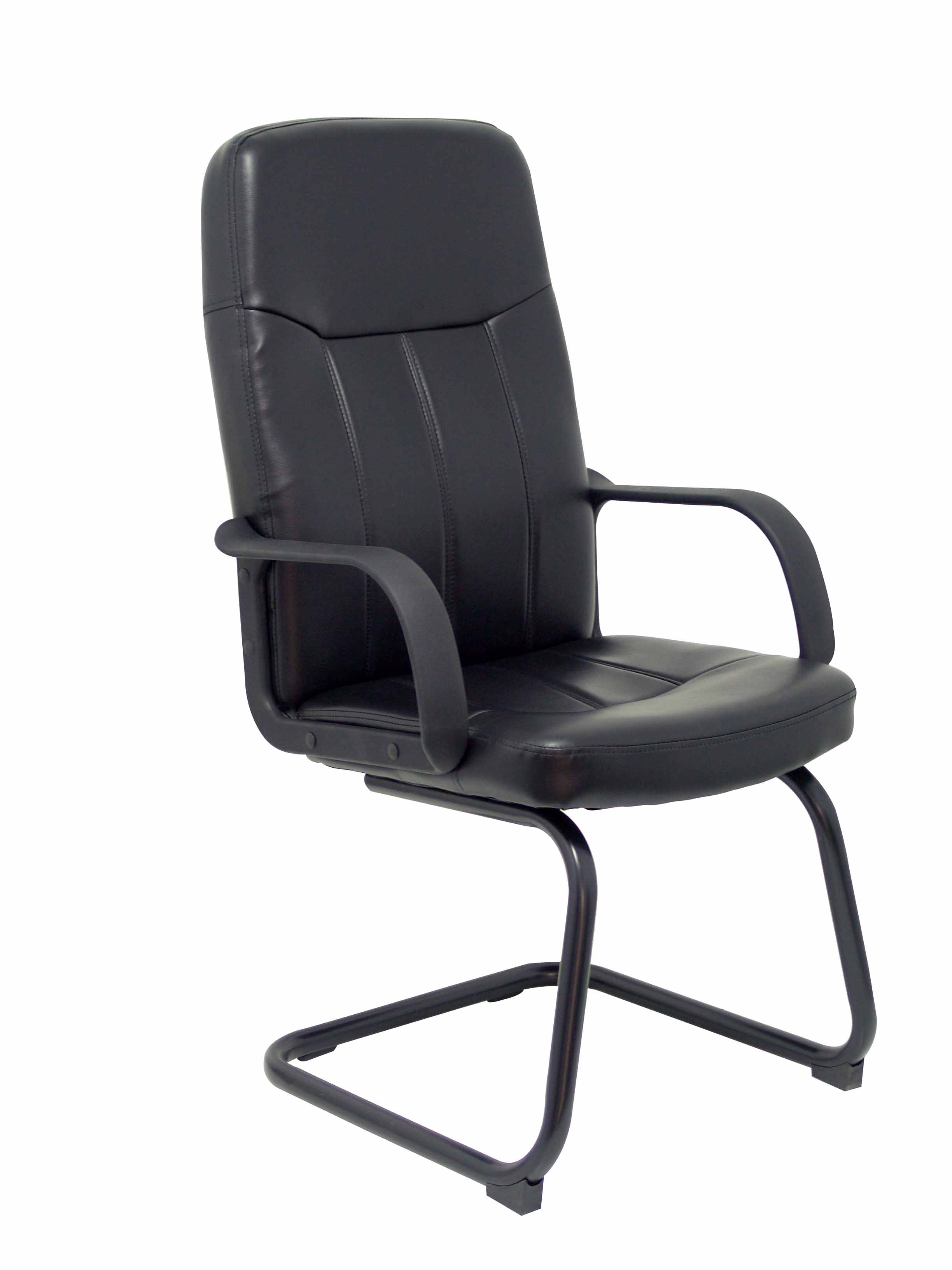 PIQUERAS Y CRESPO FOROL Sillon Villa confidente patin similpiel negro