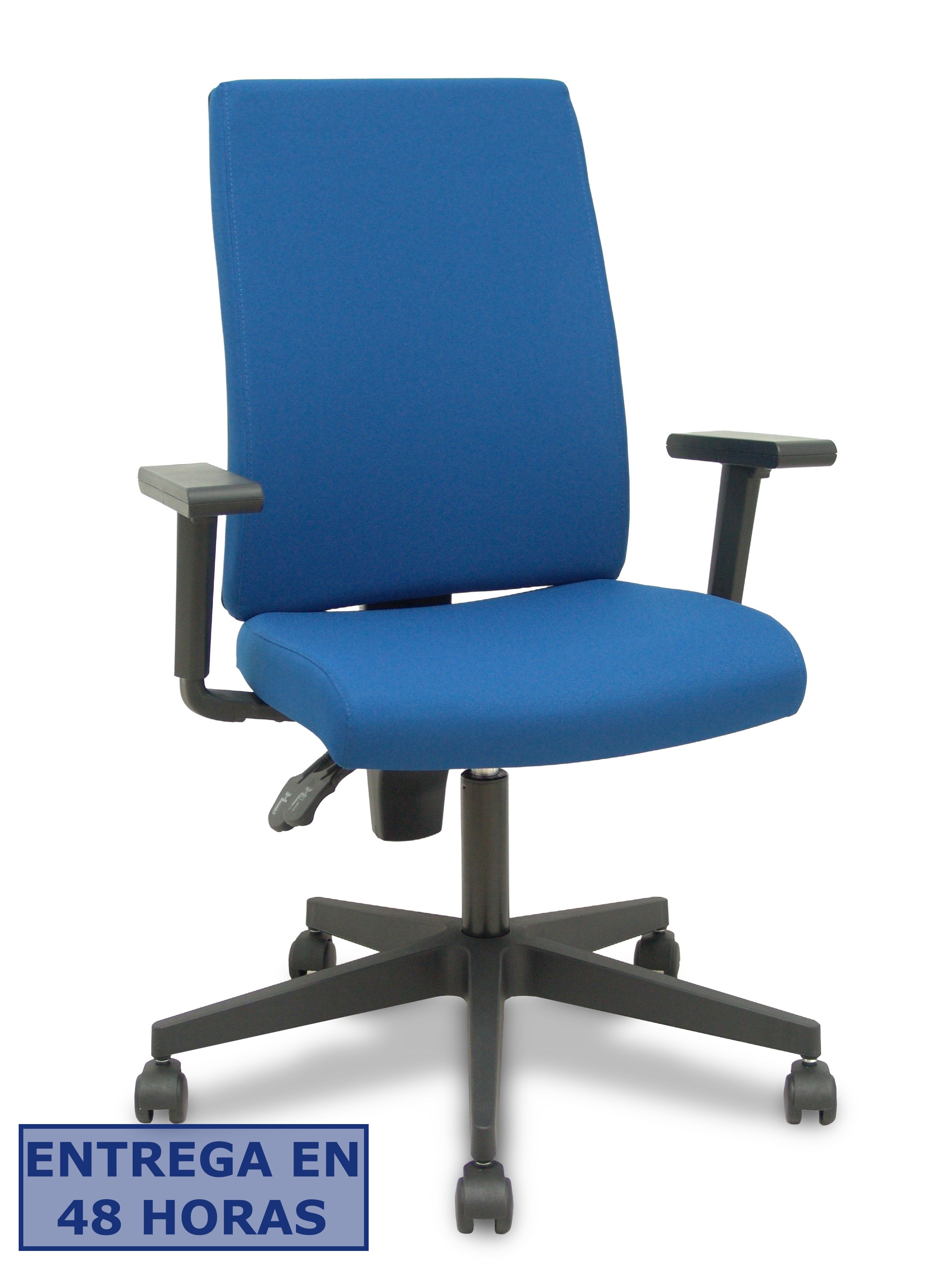 PIQUERAS Y CRESPO NOWY STYL Silla I-Line bondai azul marino brazos regulables