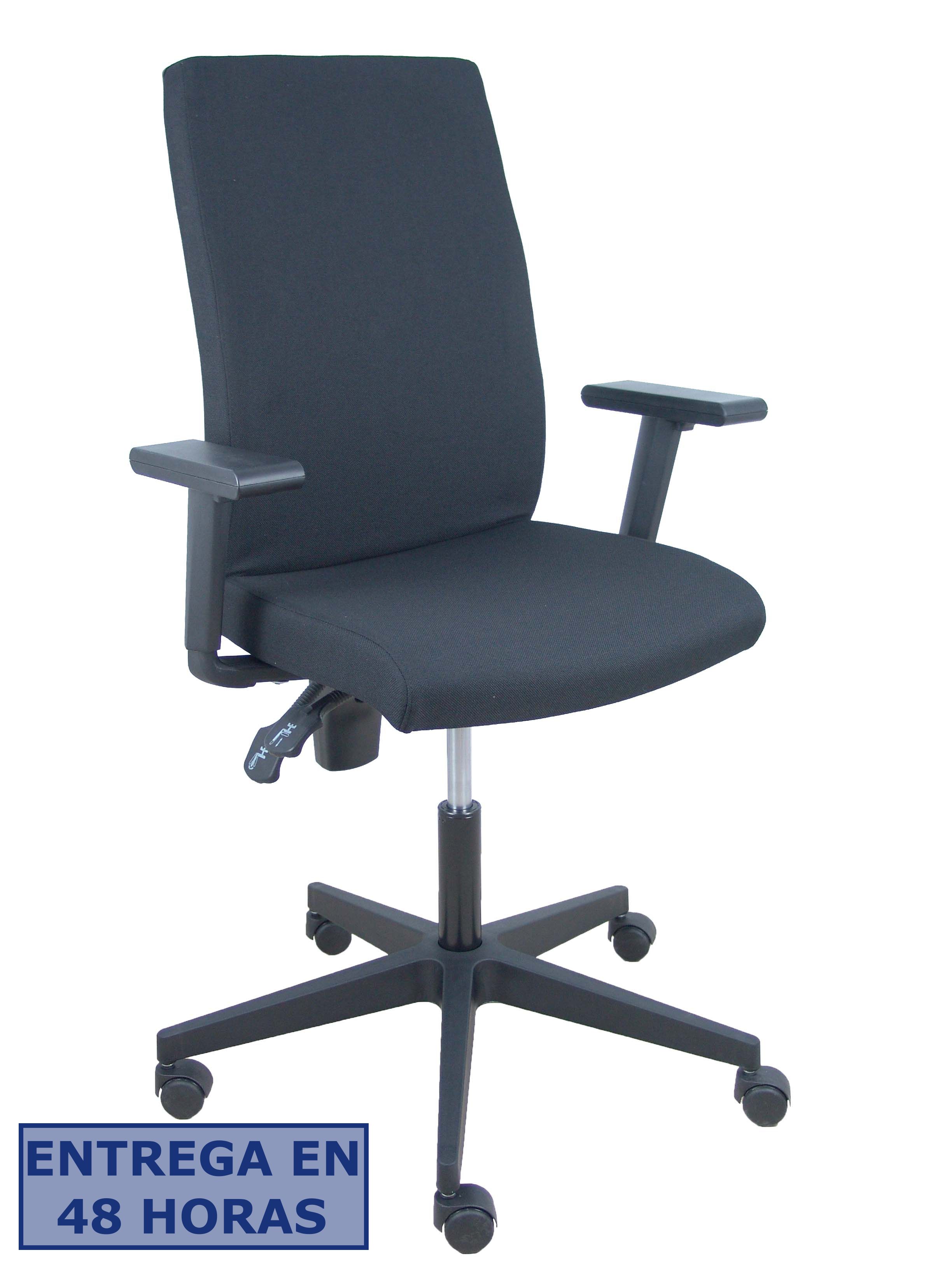 PIQUERAS Y CRESPO NOWY STYL Silla I-Line aran negro con brazos regulables