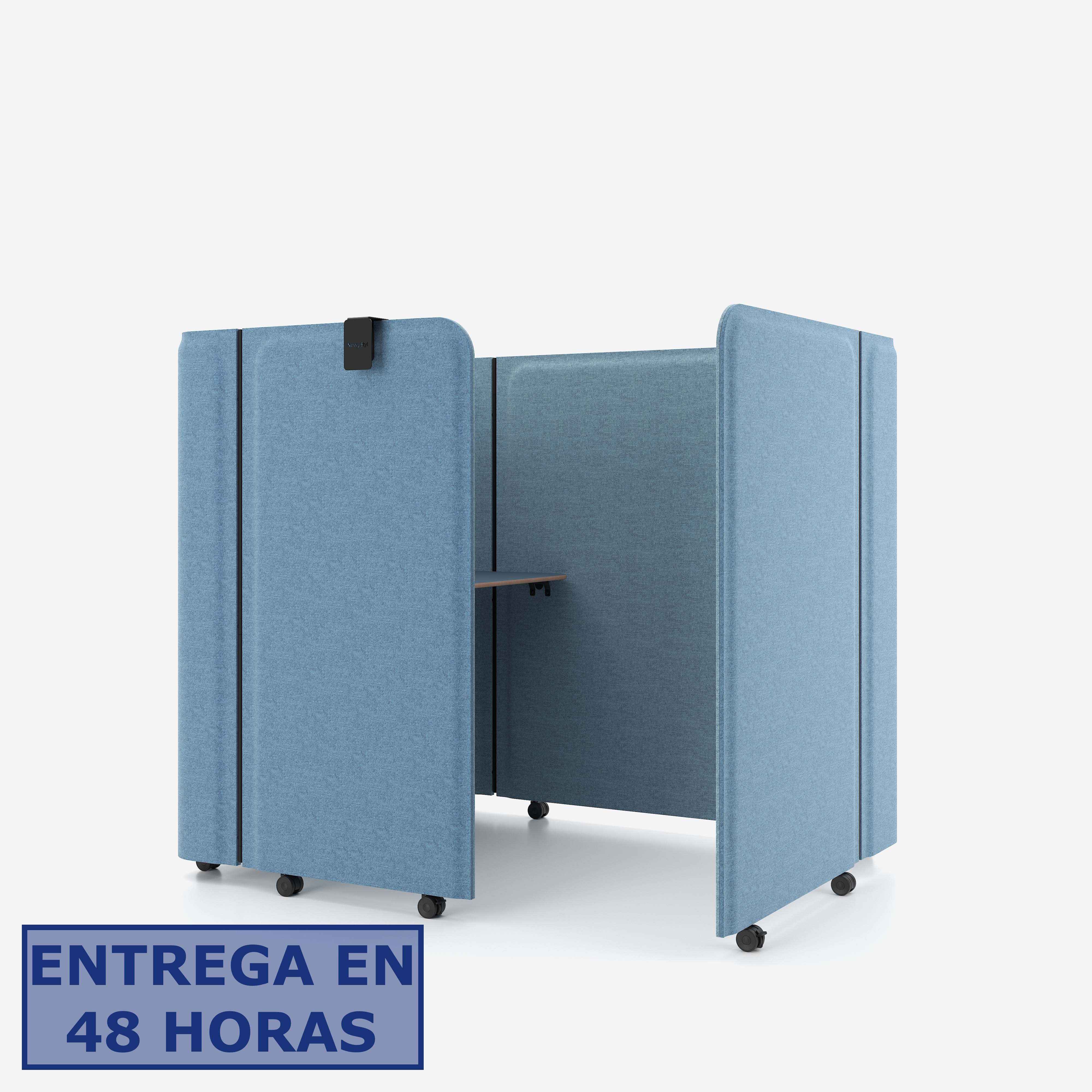PIQUERAS Y CRESPO NOWY STYL Oficina compacta Brainy color azul