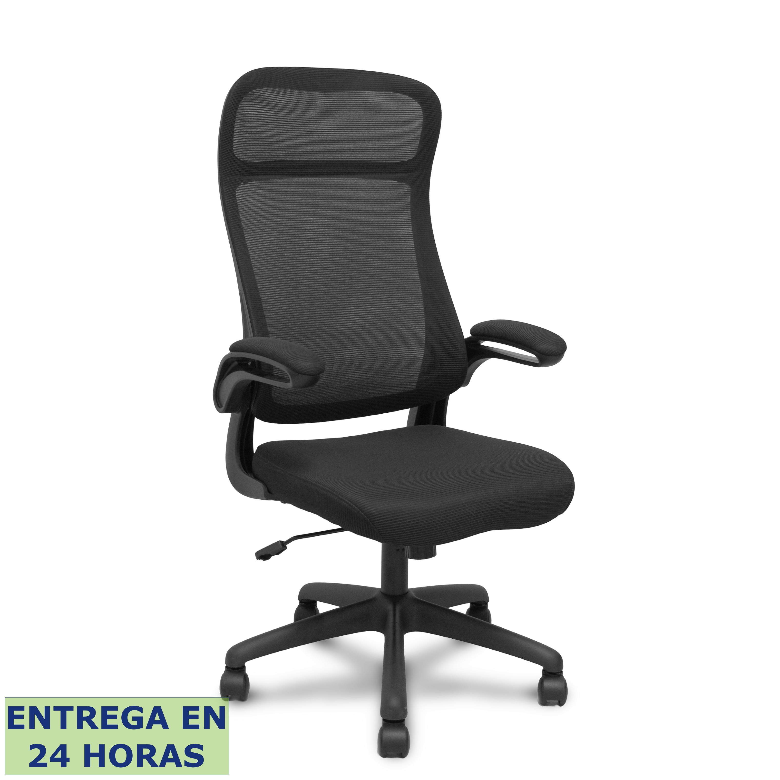 PIQUERAS Y CRESPO FOROL Silla Opti524 respaldo malla negro y asiento tela negro